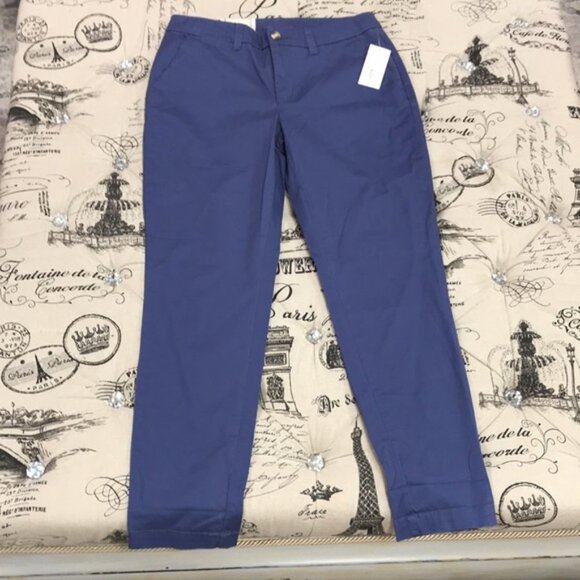 Maison Jules Slim Ankle Pants - Picture 4 of 9